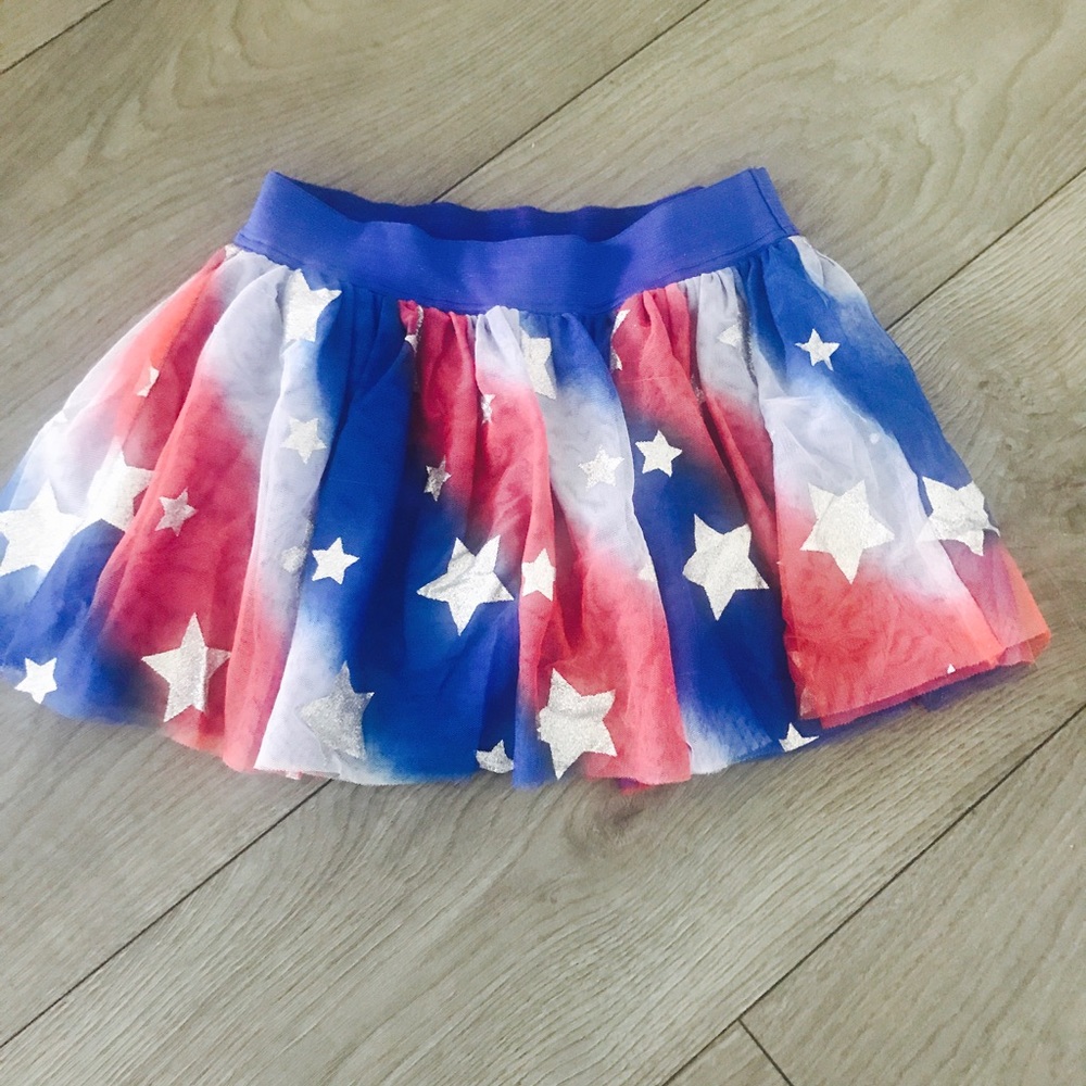 Girls Justice 4th of July TUTU size 10 -14 yr old